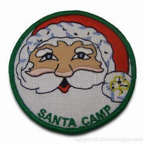 Embroidered Patch, Customized Shapes, Sizes and Colors are Welcome